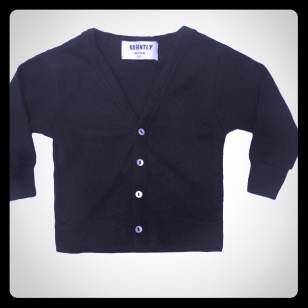 Go Gently Nation ribbed cardigan